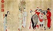 Yang Kuei-fei Mounts a Horse